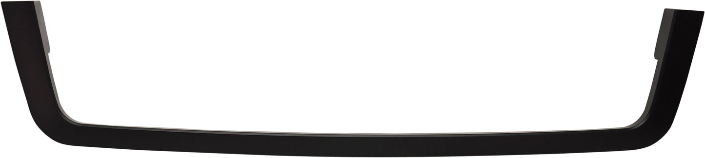 Front, Driver or Passenger Side Bumper Trim, Black