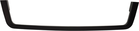 Front, Driver or Passenger Side Bumper Trim, Black