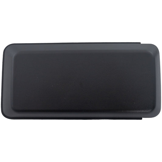 Front, Passenger Side Bumper Trim, Opening Cover, Textured