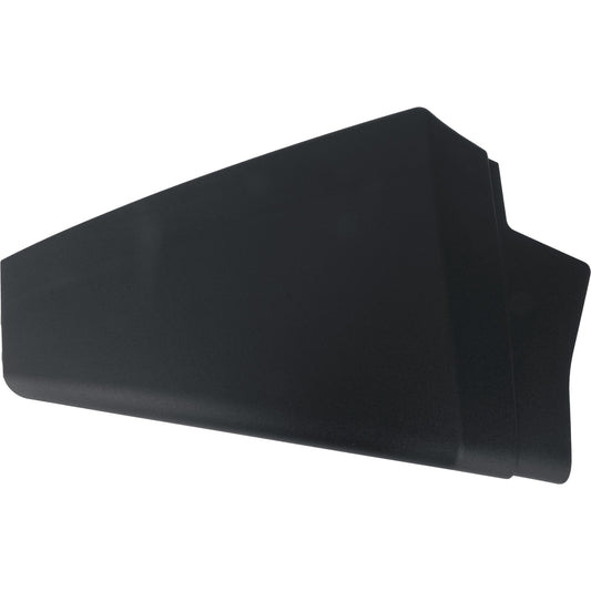 Front, Center Valance, Black, Air Dam