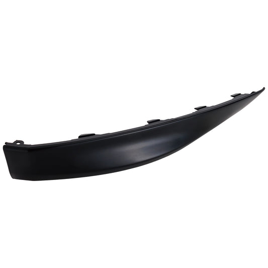 Front, Passenger Side Valance, Textured Black