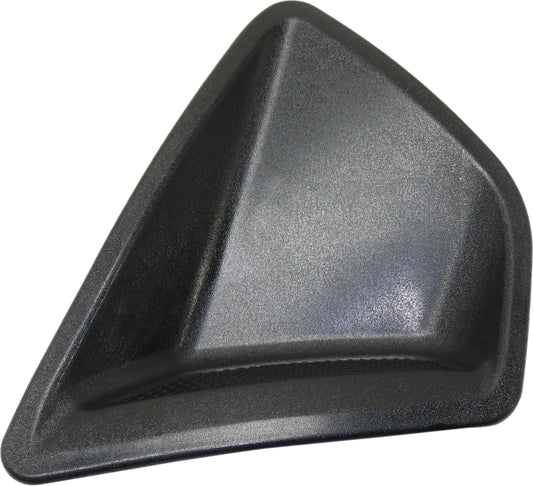 Front, Passenger Side Bumper Trim, Textured Black