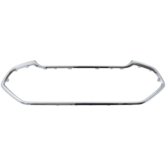 Grille Trim, Outer, Chrome, CAPA CERTIFIED