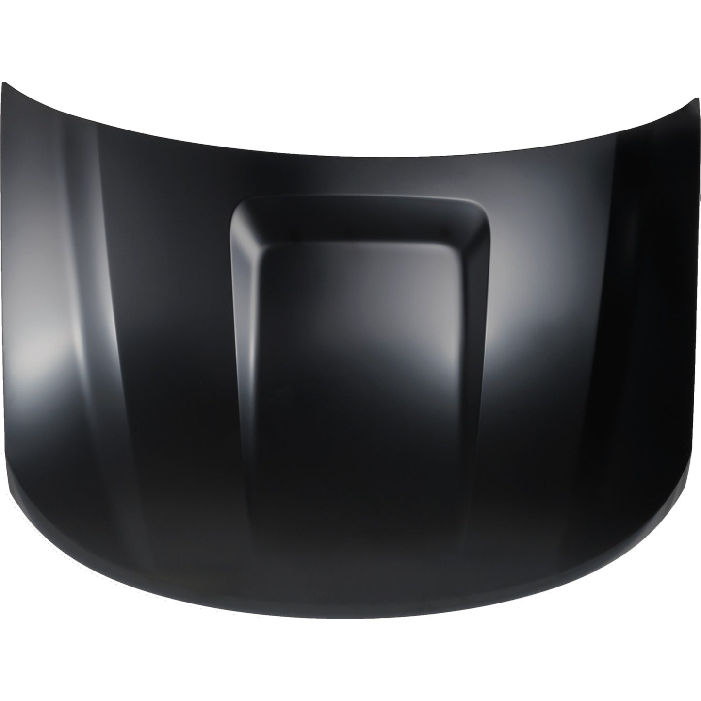 Hood, Aluminum, Black, CAPA CERTIFIED