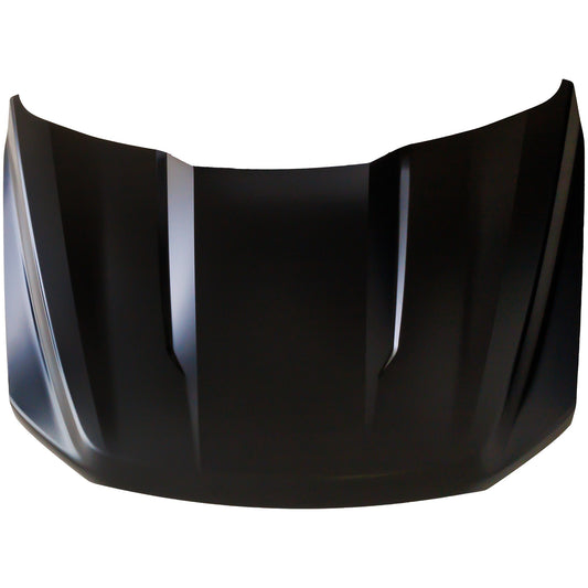 Hood, Steel, Black