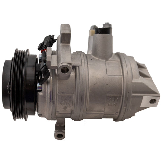 A/C Compressor, 3.5L/3.7L, With Clutch, 4-Groove Pulley