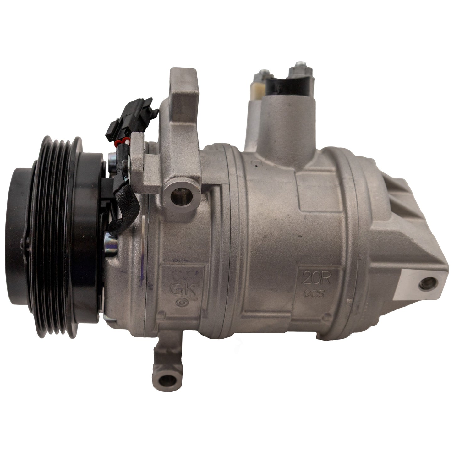 A/C Compressor, 3.5L/3.7L, With Clutch, 4-Groove Pulley