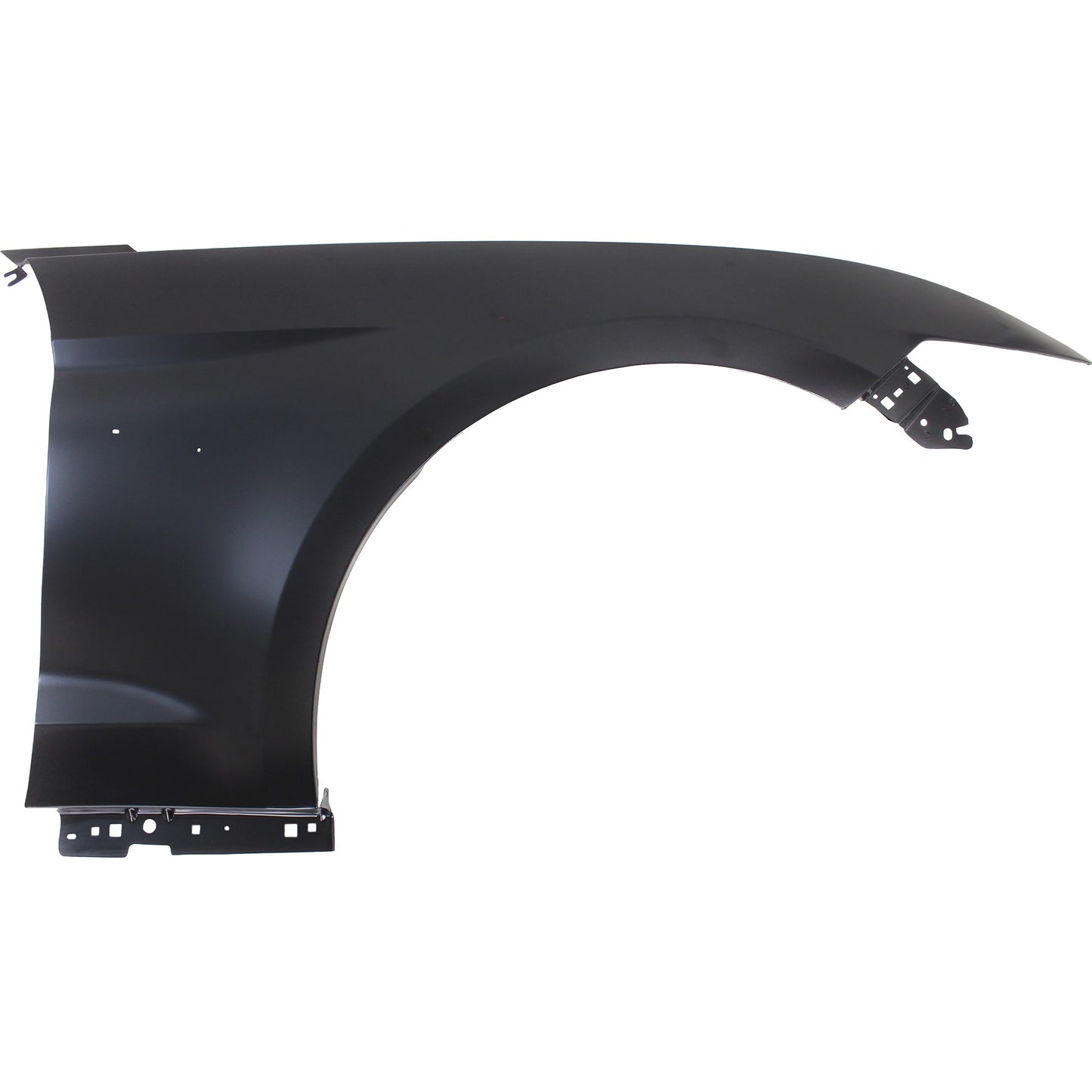 Front, Passenger Side Fender, Aluminum