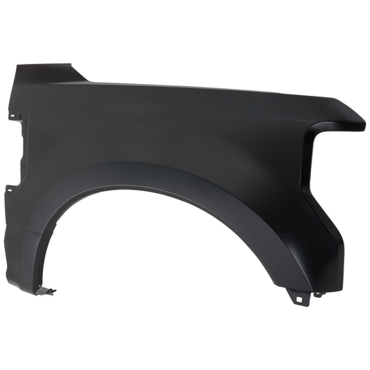 Front, Passenger Side Fender, For Models without Wheel Opening Molding