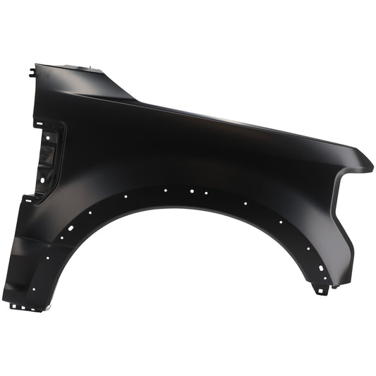 Front, Passenger Side Fender, For Models with Wheel Opening Molding