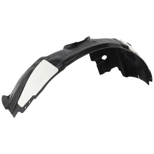 Front, Passenger Side Fender Liner, For Models with Aerodynamics Package and without Auxiliary Heater