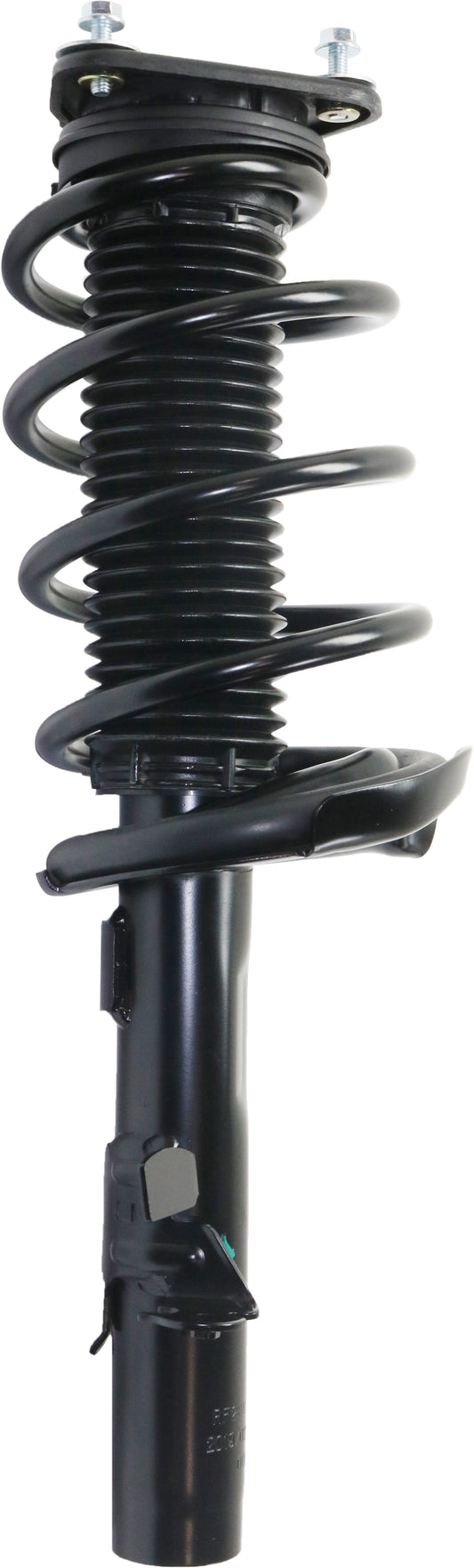 Передняя, ​​полностью нагруженная стойка со стороны водителя, двигатель 2,0 л