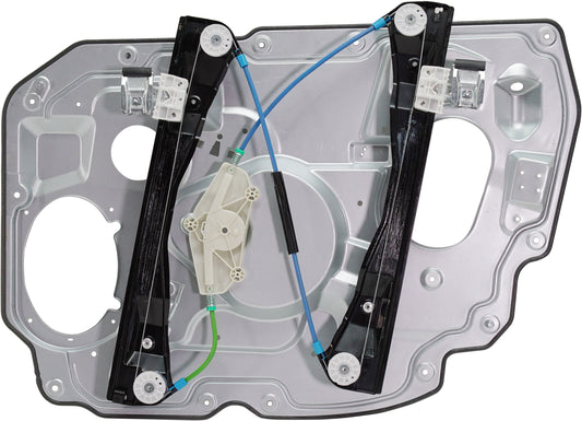 Front, Driver Side Power Window Regulator, Without Motor