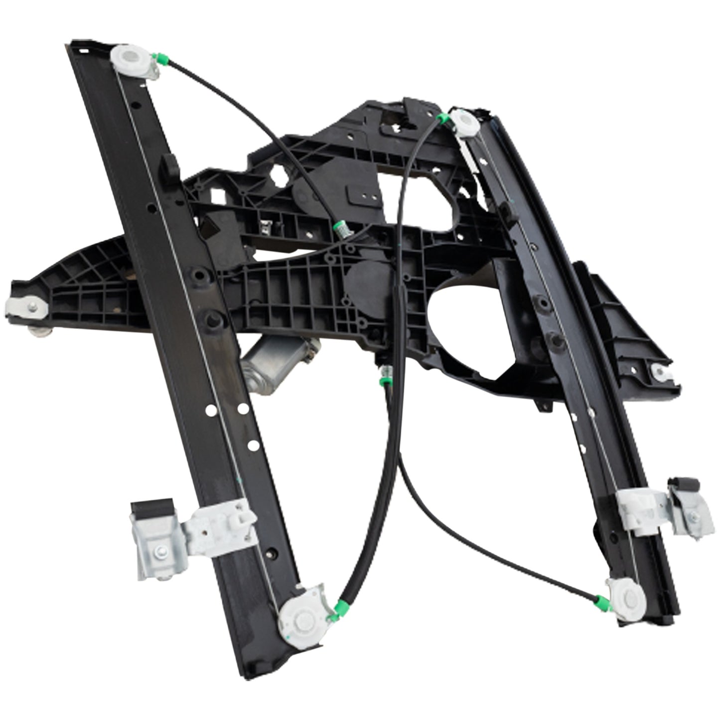 Front, Passenger Side Power Window Regulator, with Motor, 8-Pin Connector