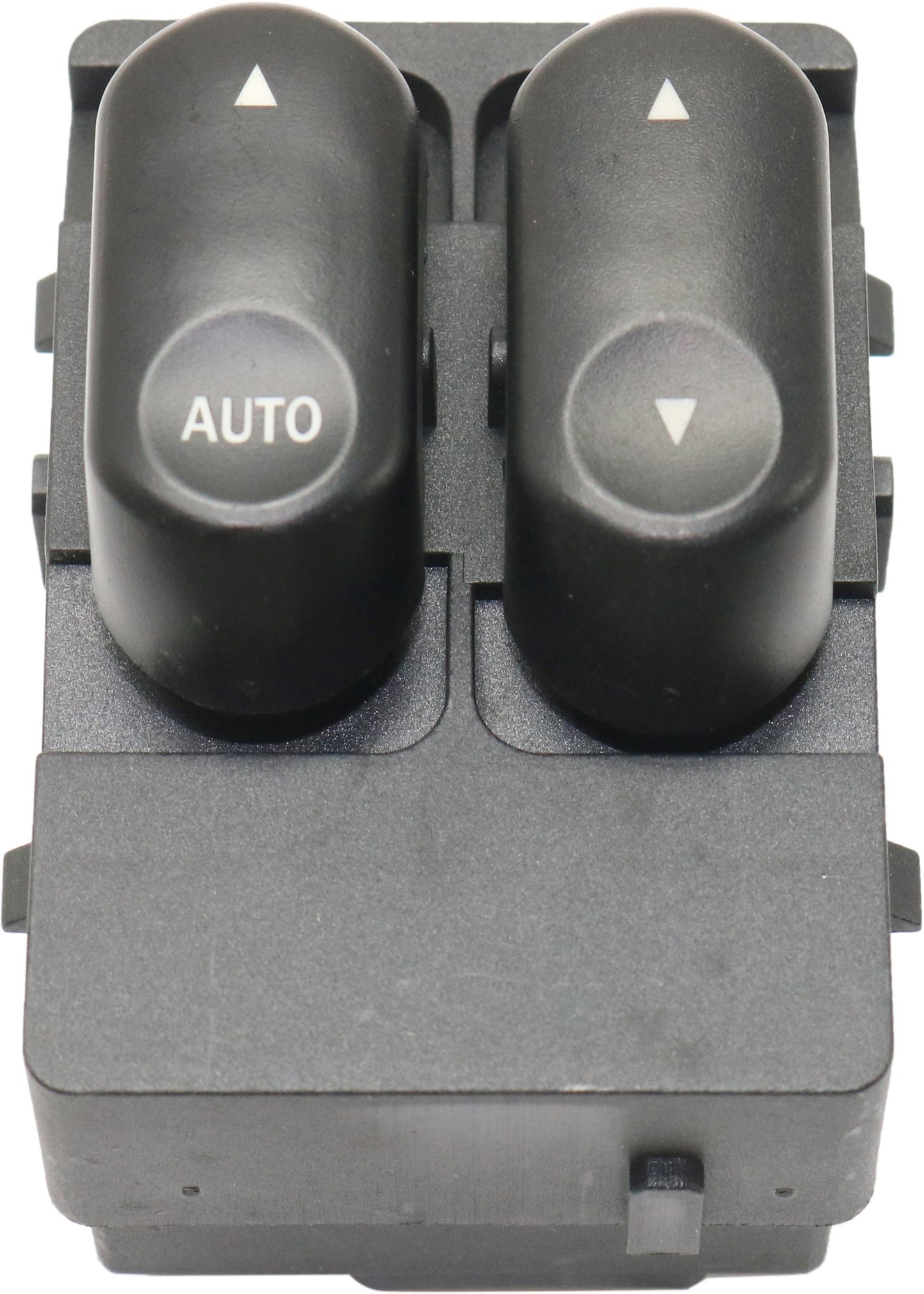 Front, Driver Side Window Switch, Black, 2-Button