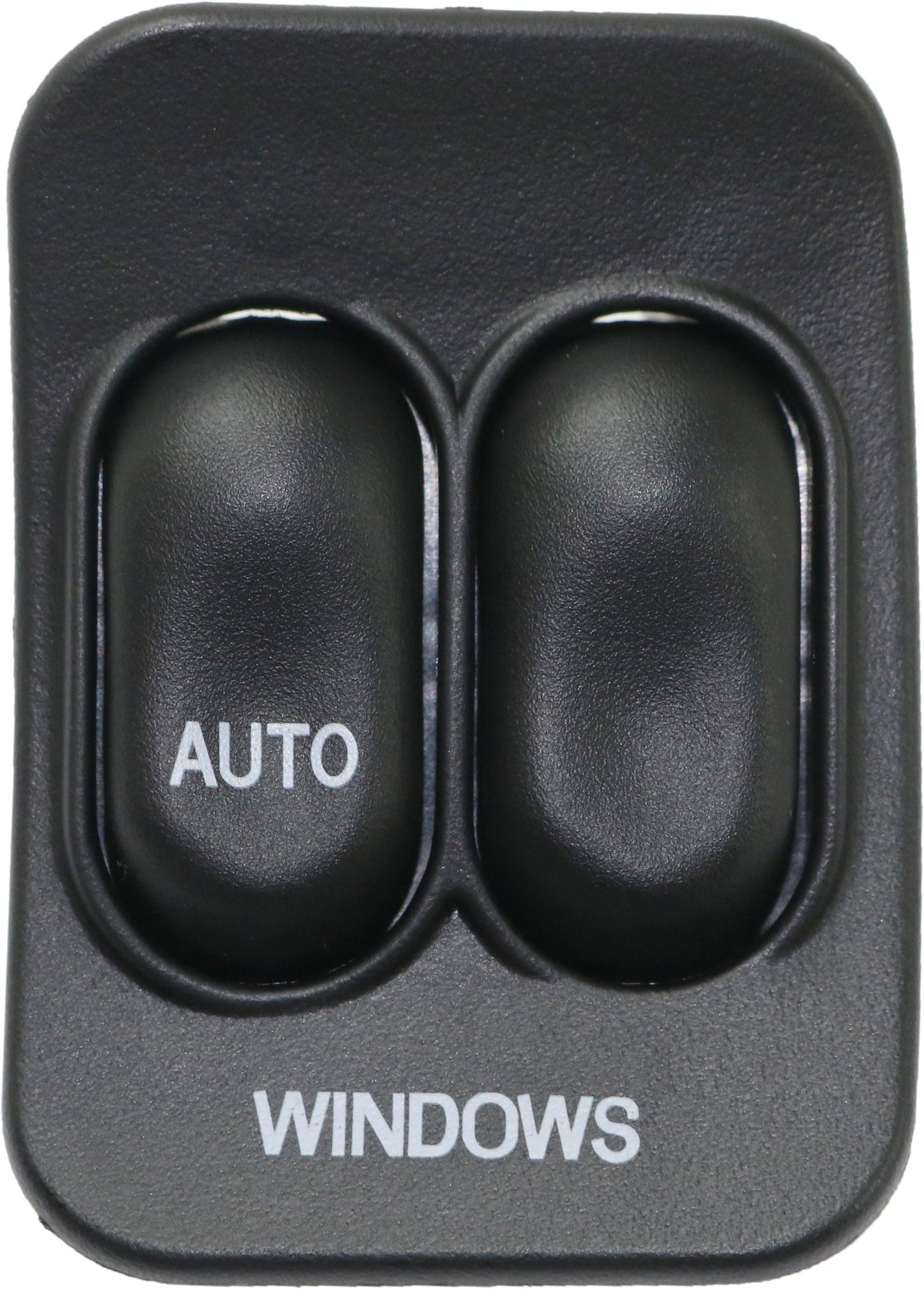 Front, Driver Side Window Switch, Black, 2-Button