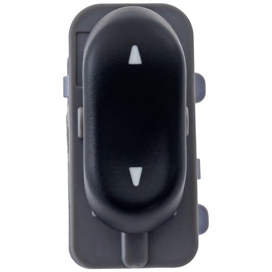 Front, Passenger Side/Front or Rear, Driver or Passenger Side Window Switch, Black
