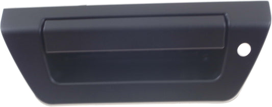 Tailgate Handle, Textured Black, Without Camera Hole, With Keyhole Manual Lock