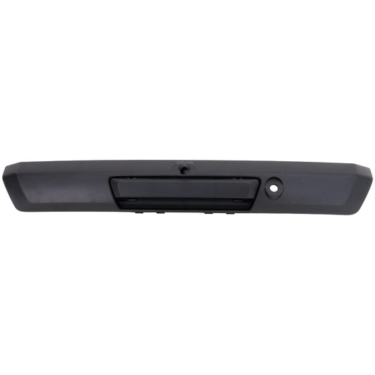 Tailgate Handle, Textured Black, Plastic, Manual Type, For Models with Camera Hole and Trailer Hook-Up Lamp Hole