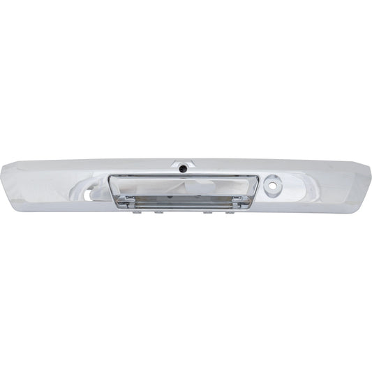 Tailgate Handle, Chrome Plastic With Camera Hole With Key Hole