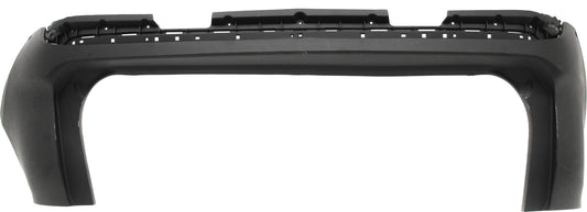 Rear, Upper Primed Bumper Cover, With Parking Aid Sensor Holes, With Tow Hook Hole, CAPA Certified
