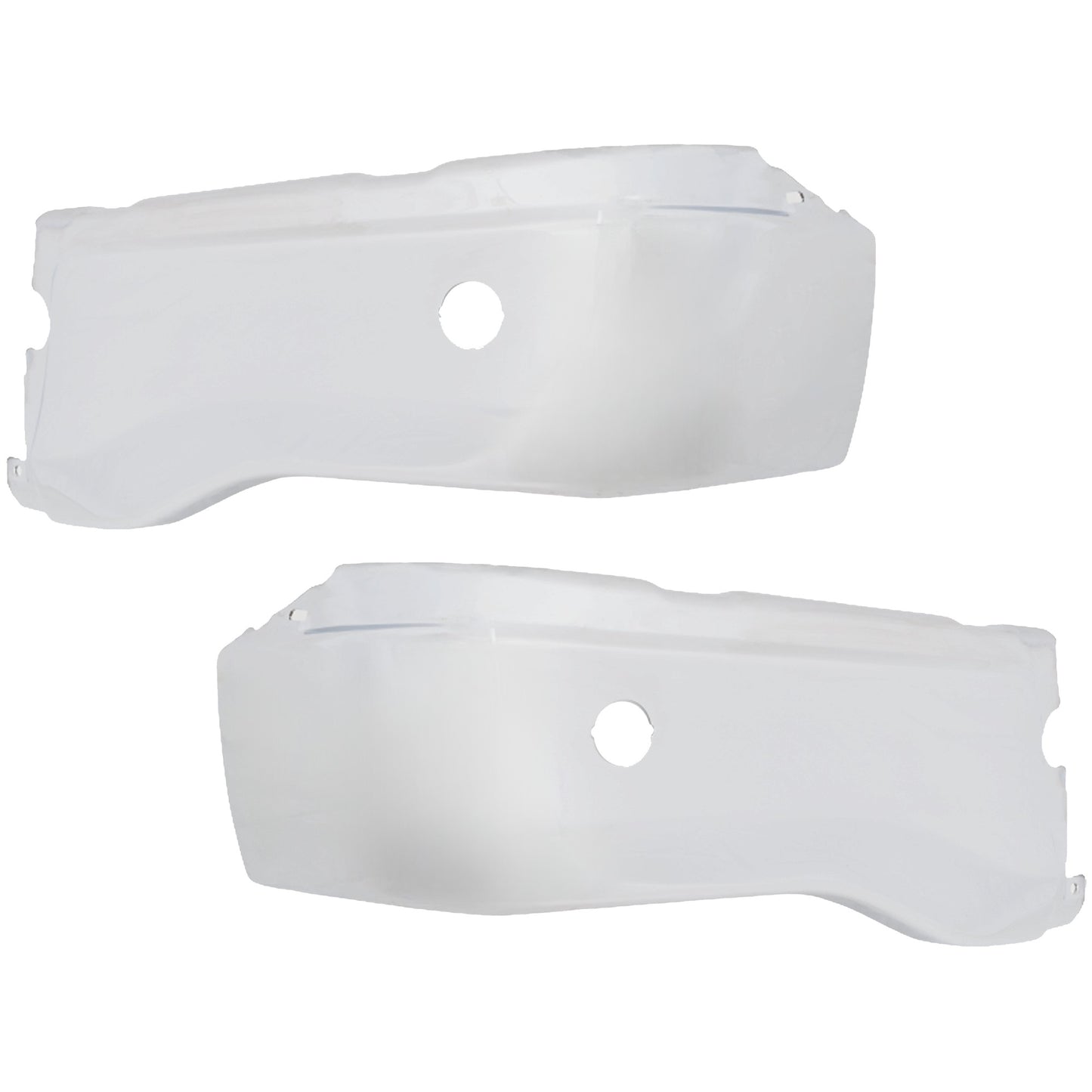Rear Bumper, Chrome, With Mounting Brackets, 4 Cyl., 2.3L Engine