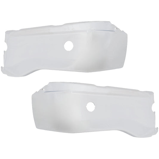 Rear Bumper, Chrome, With Mounting Brackets, 4 Cyl., 2.3L Engine