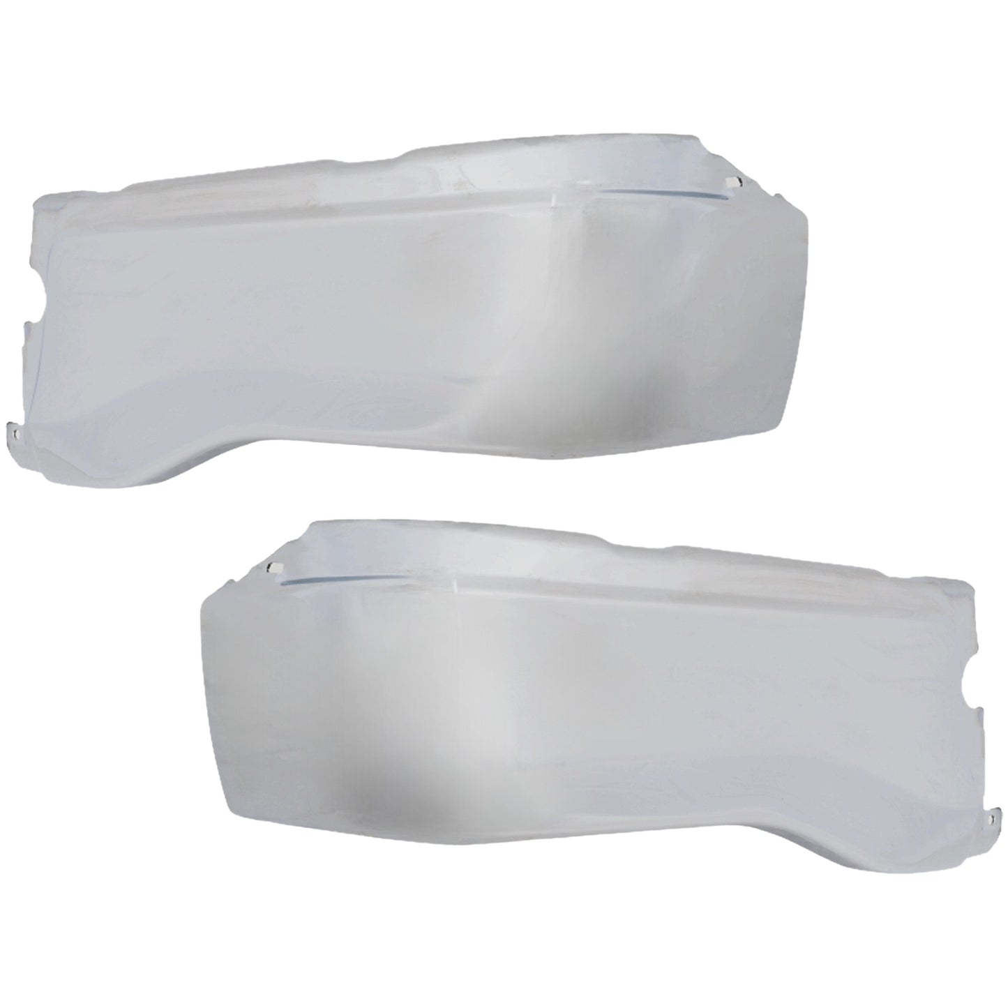 Rear Bumper, Chrome, With Mounting Brackets, With Parking Aid Sensor Holes, For Models Without Towing Package, 4 Cyl., 2.3L Engine