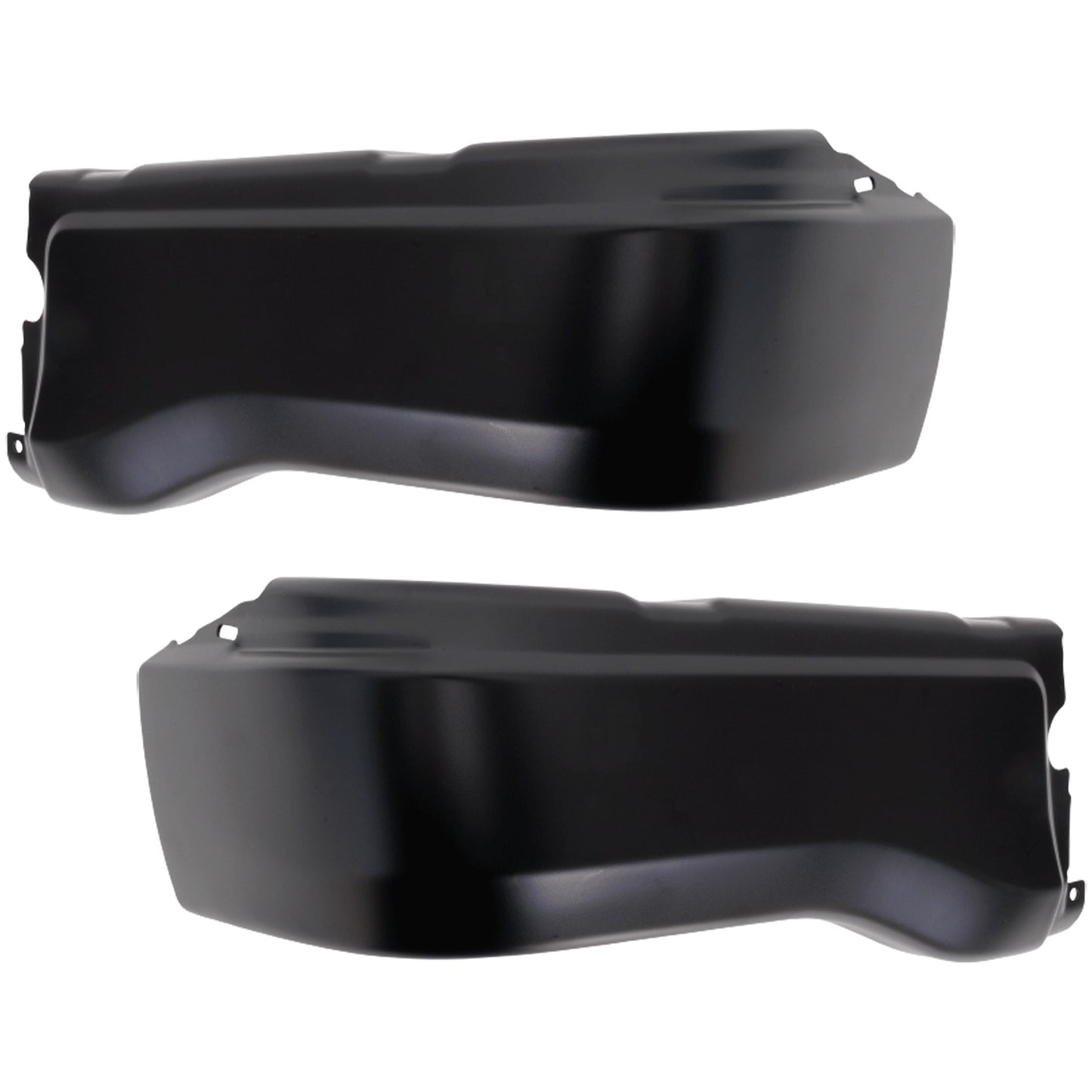 Rear Bumper, Primed, With Mounting Brackets, Without Parking Aid Sensor Holes, For Models Without Towing Package