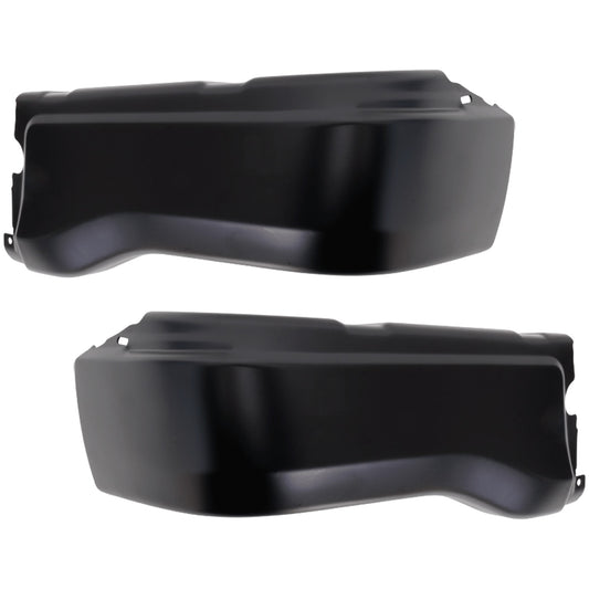 Rear Bumper, Primed, With Mounting Brackets, Without Parking Aid Sensor Holes, For Models Without Towing Package