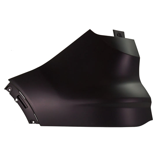 Задний бампер со стороны водителя, грунтованный пластик, сертифицированный CAPA