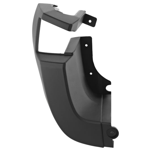 Задний бампер со стороны водителя, текстурированный пластик