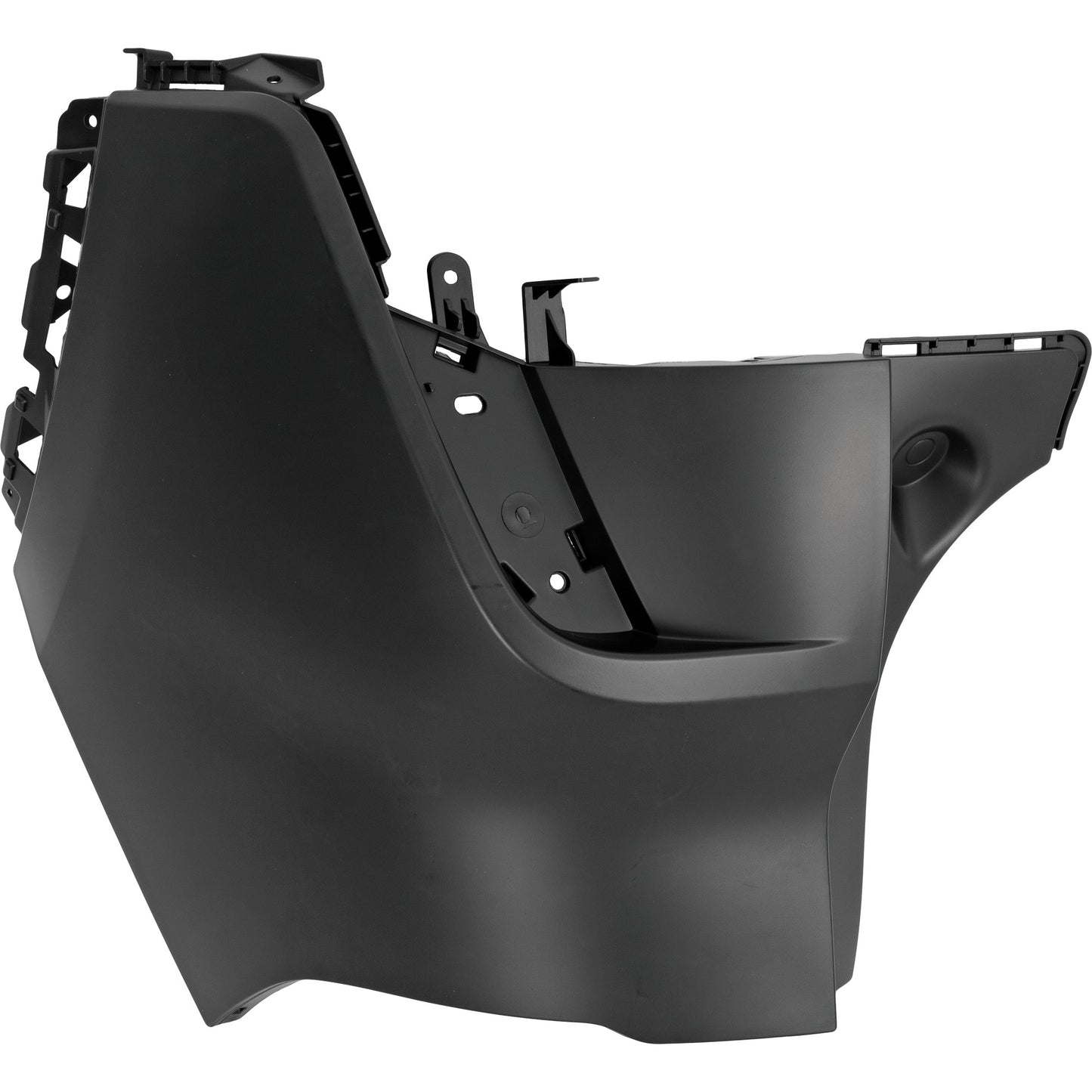 Задний бампер со стороны пассажира, грунтованный пластик, сертифицированный CAPA