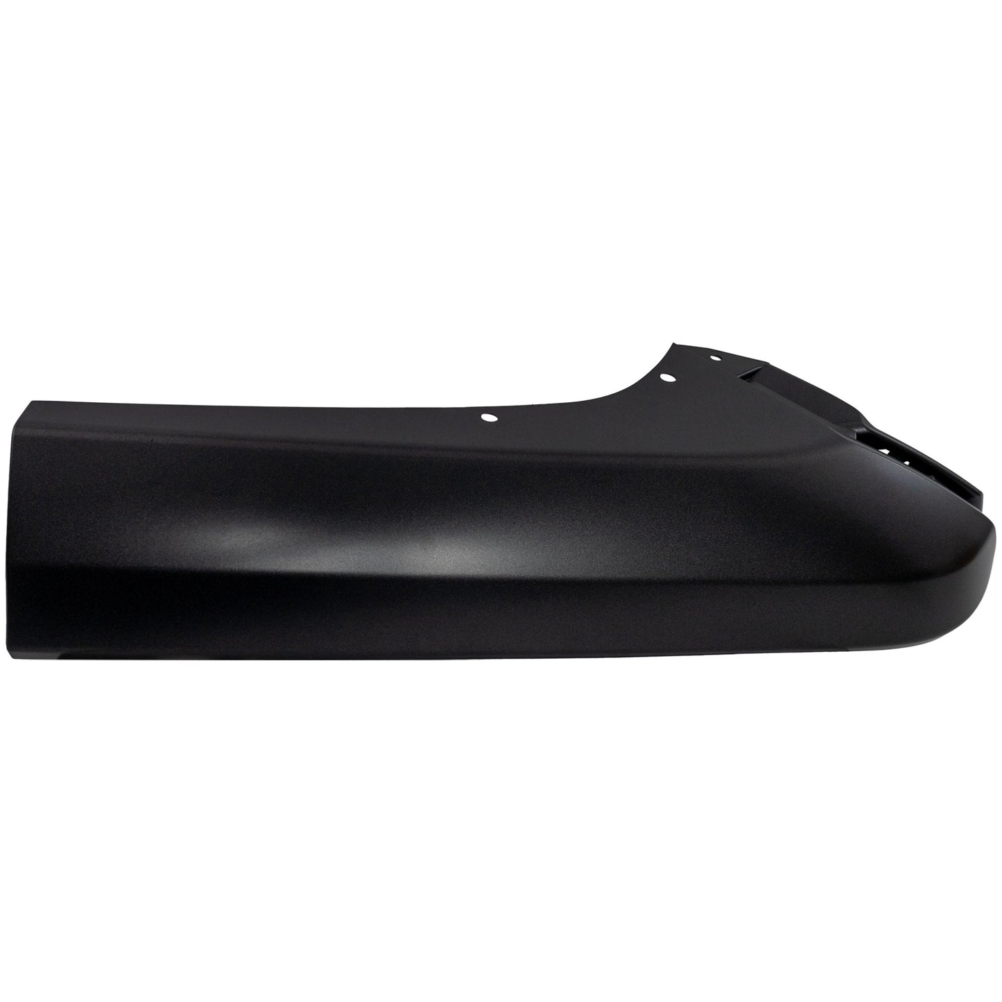 Задний бампер со стороны пассажира, окрашен в серый цвет