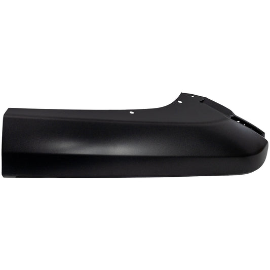 Задний бампер со стороны пассажира, окрашен в серый цвет