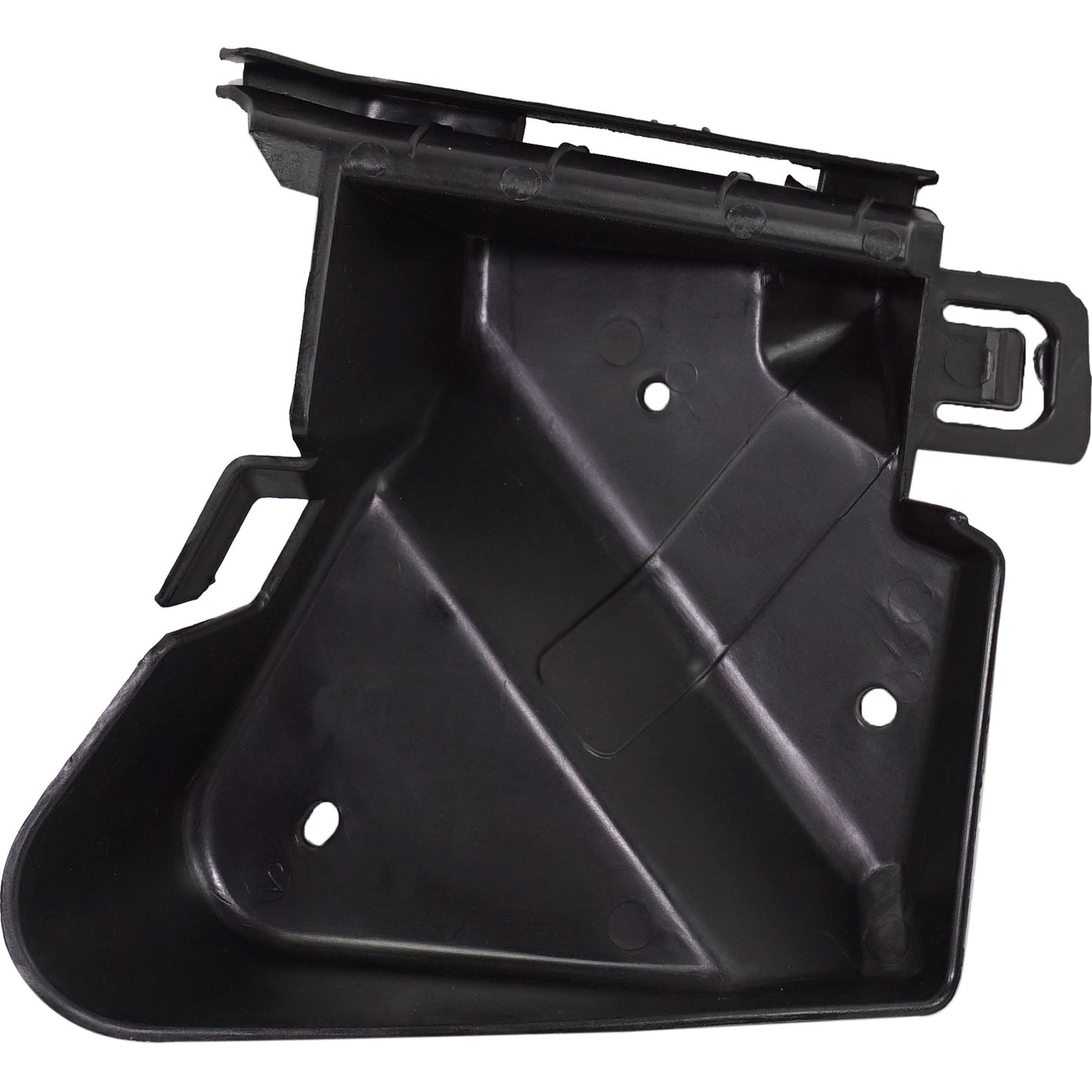Rear, Passenger Side Bumper Bracket, Side Cover Bracket