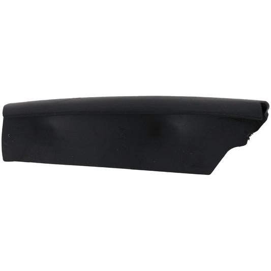 Front, Passenger Side Bumper Filler, Black