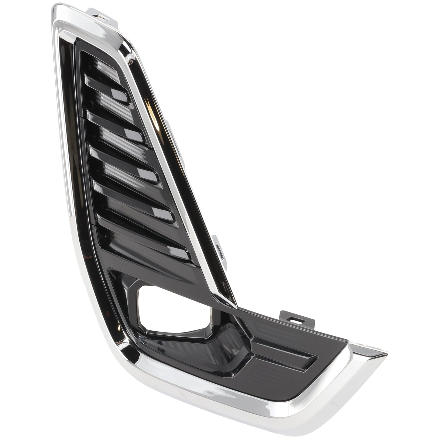 Front, Passenger Side Fog Light Trim, Chrome