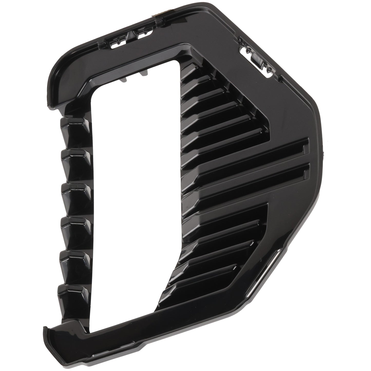 Front, Passenger Side Fog Light Trim, Black