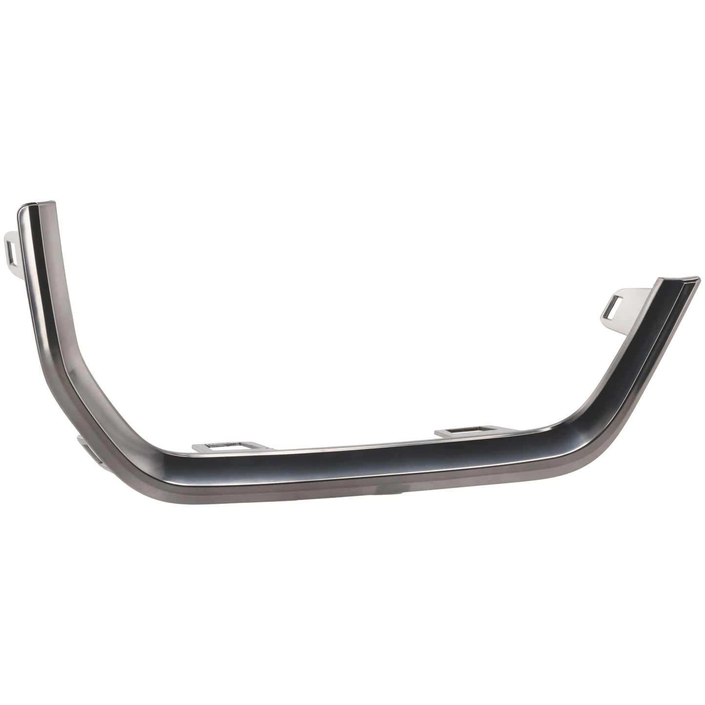 Front, Passenger Side, Outer Fog Light Trim, Black