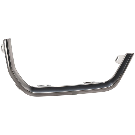 Front, Passenger Side, Outer Fog Light Trim, Black