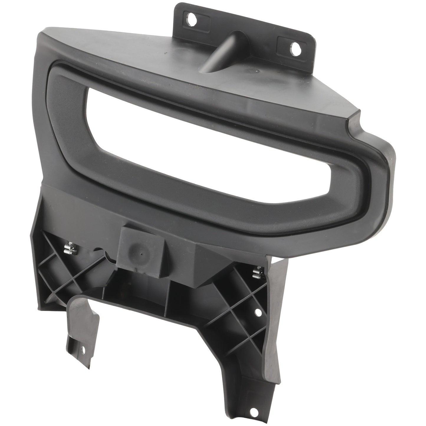 Front, Passenger Side Fog Light Trim, Textured Black, Except Denali Model