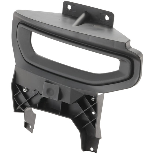 Front, Passenger Side Fog Light Trim, Textured Black, Except Denali Model