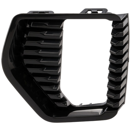 Front, Driver Side Fog Light Trim, Textured Black, Elevation/SLE Models