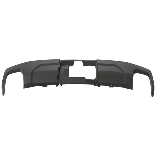 Rear Valance, Textured Black