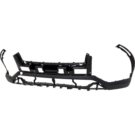 Front, Lower Bumper Cover, Primed, Without Parking Aid Sensor Holes