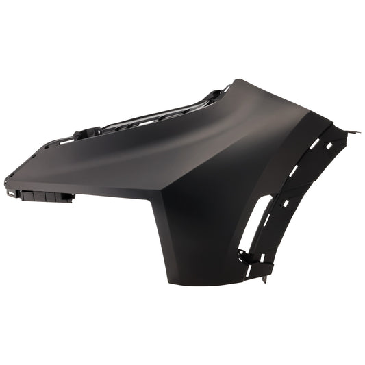 Front, Driver Side, Upper Primed Bumper Cover