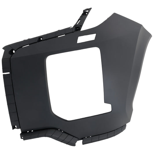Front, Driver Side, Upper Primed Bumper Cover