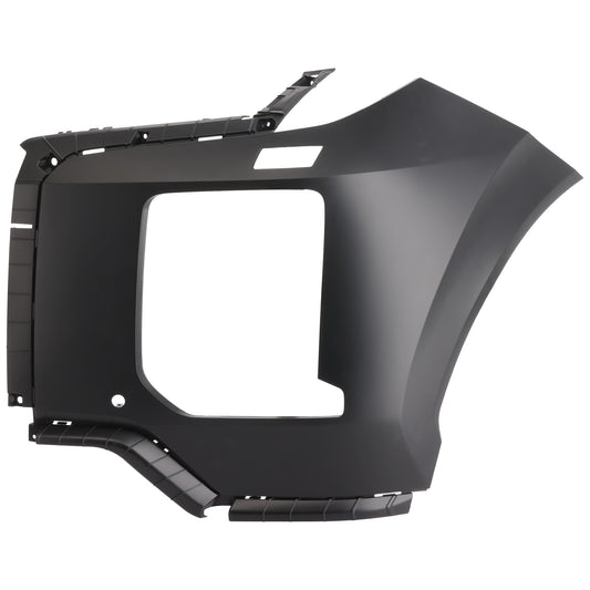 Front, Driver Side, Upper Primed Bumper Cover