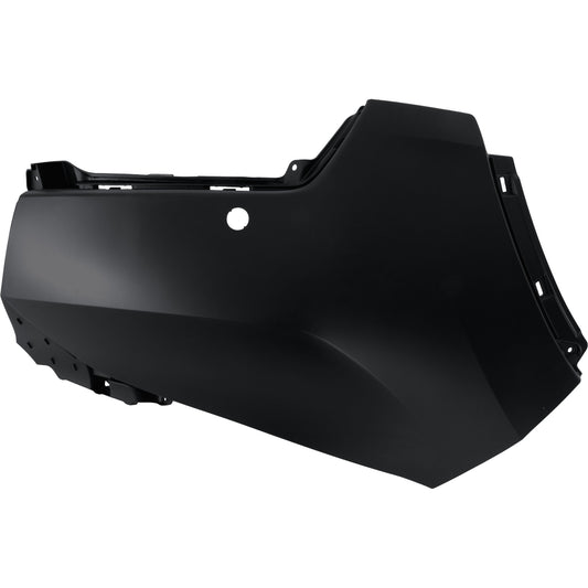 Front, Passenger Side Bumper End, Primed Plastic CAPA Certified